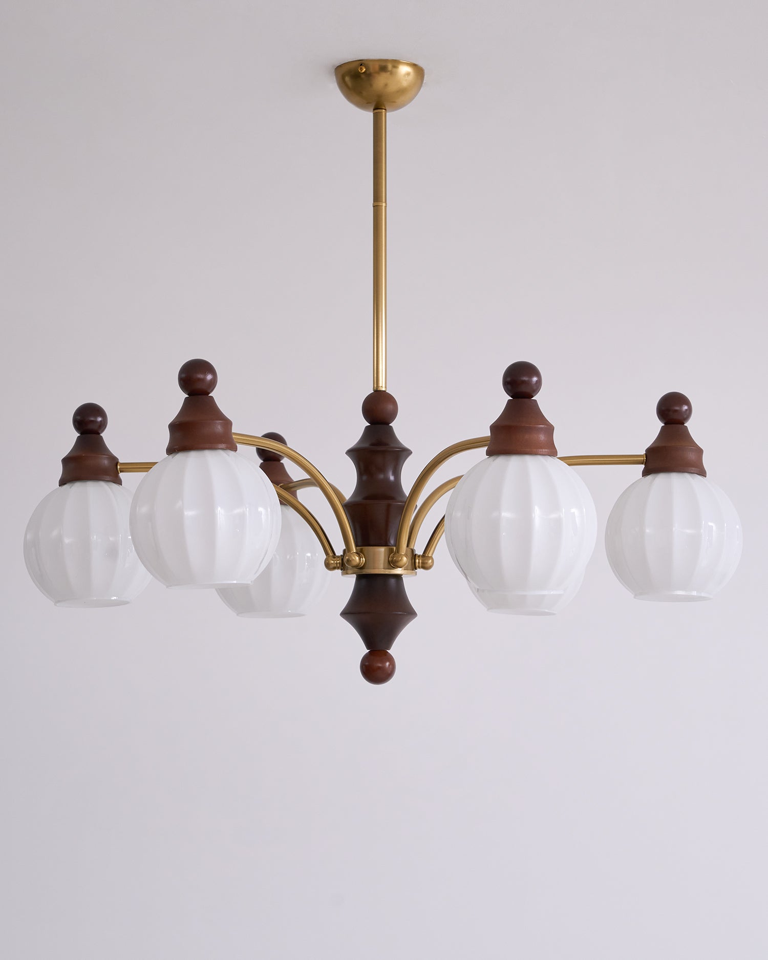 Jago Chandelier Blossom with Glass Shades