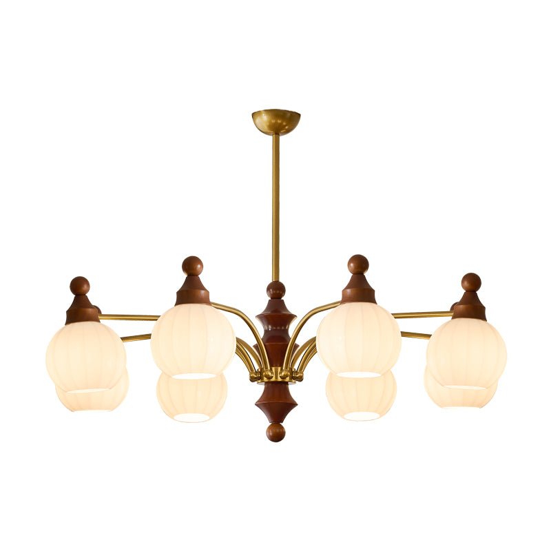Jago Chandelier Blossom with Glass Shades