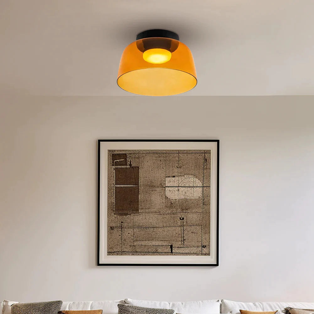 Valentina Modern Simple Creative Glass Flush Mount Ceiling Light