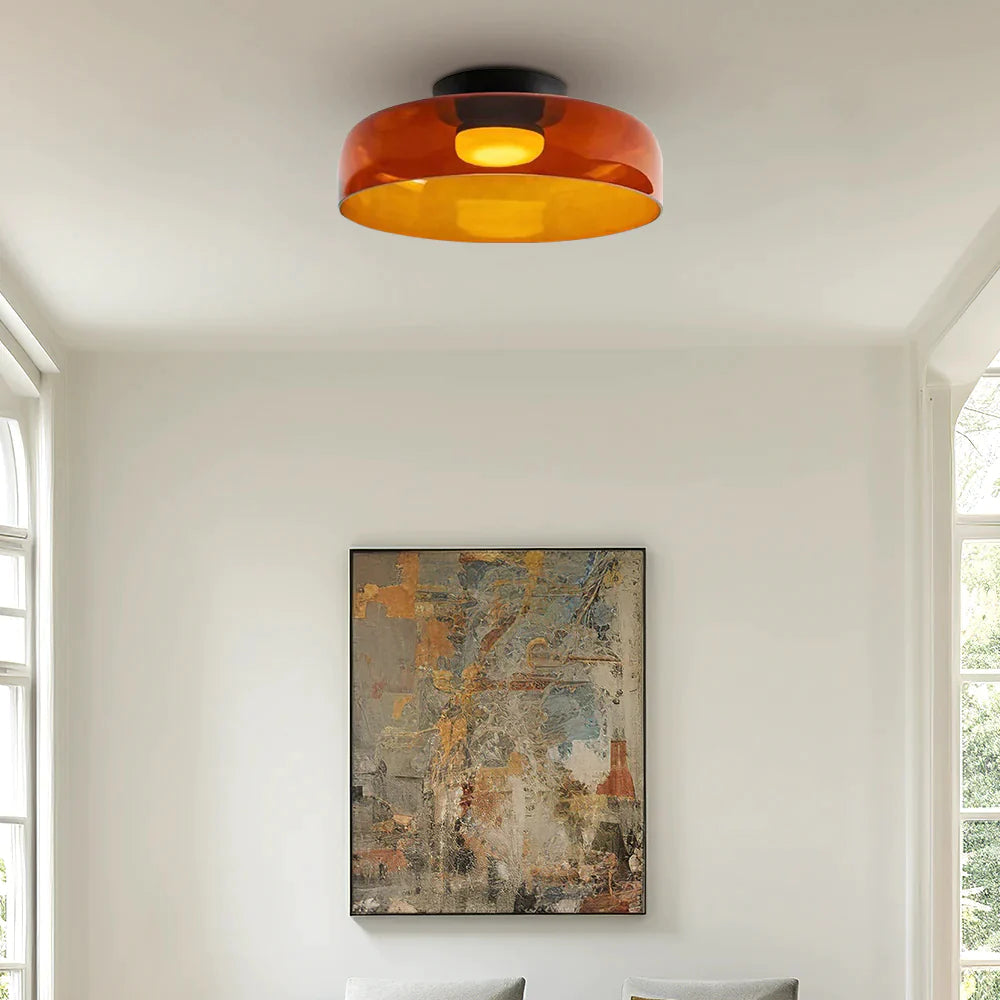 Valentina Modern Simple Creative Glass Flush Mount Ceiling Light