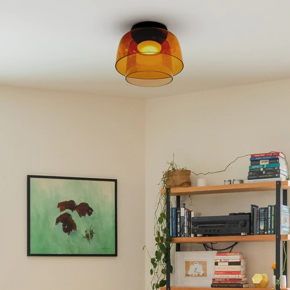 Valentina Modern Simple Creative Glass Flush Mount Ceiling Light