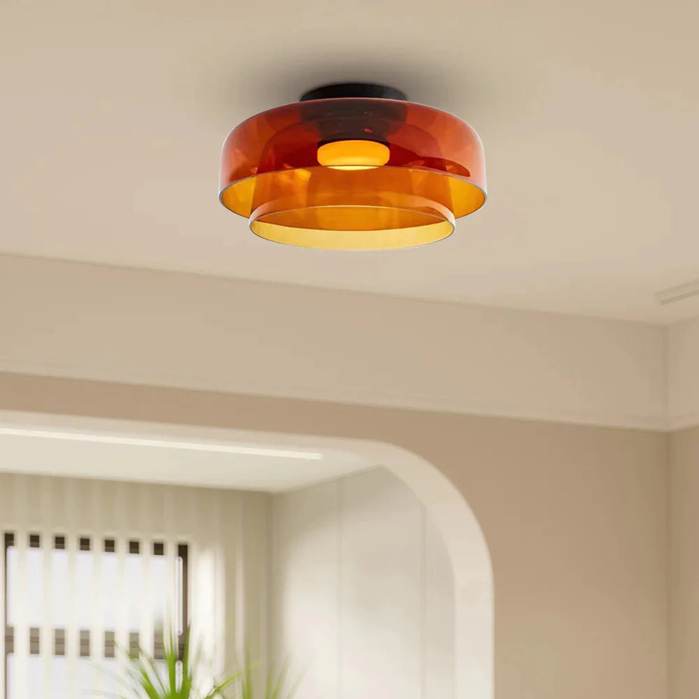 Valentina Modern Simple Creative Glass Flush Mount Ceiling Light
