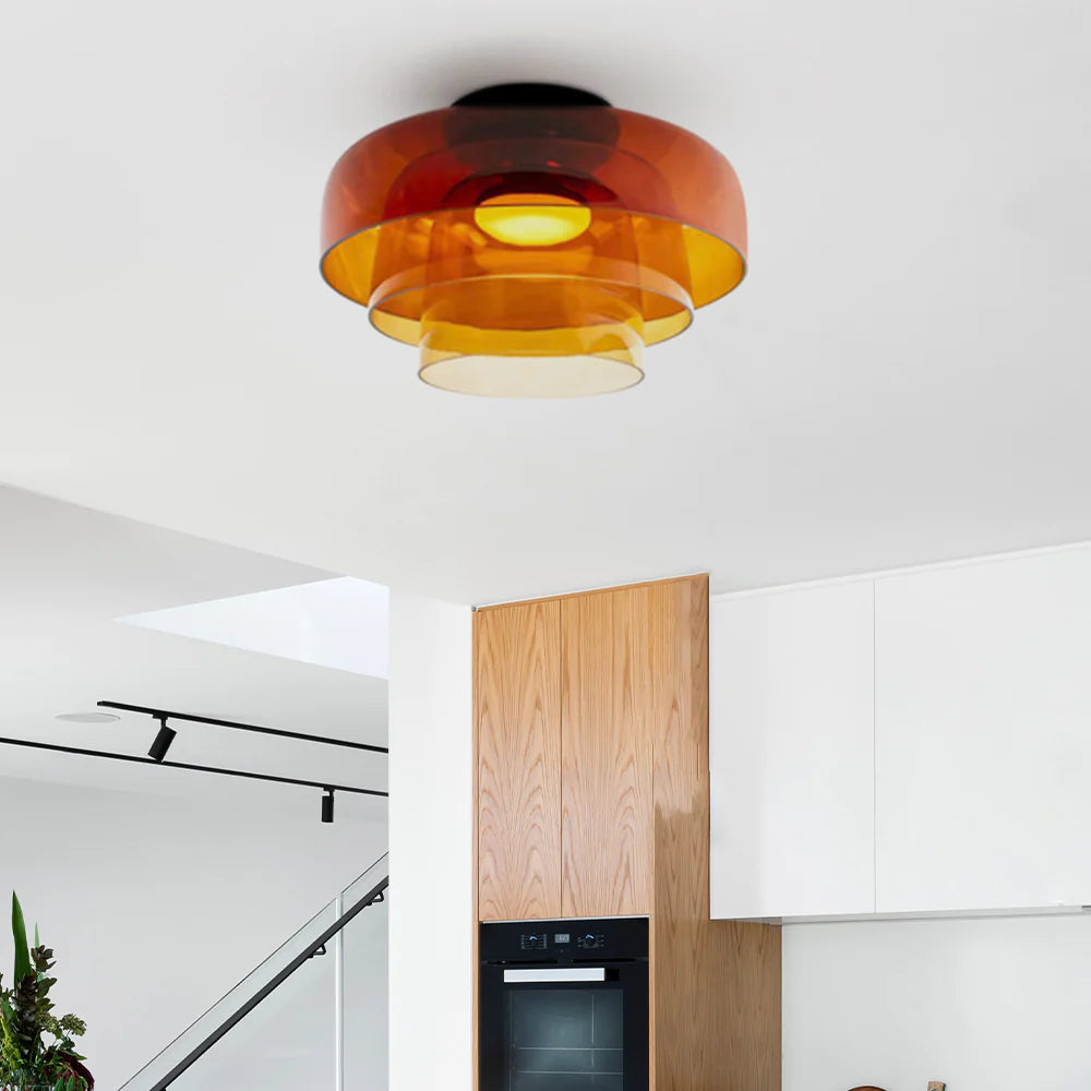 Valentina Modern Simple Creative Glass Flush Mount Ceiling Light
