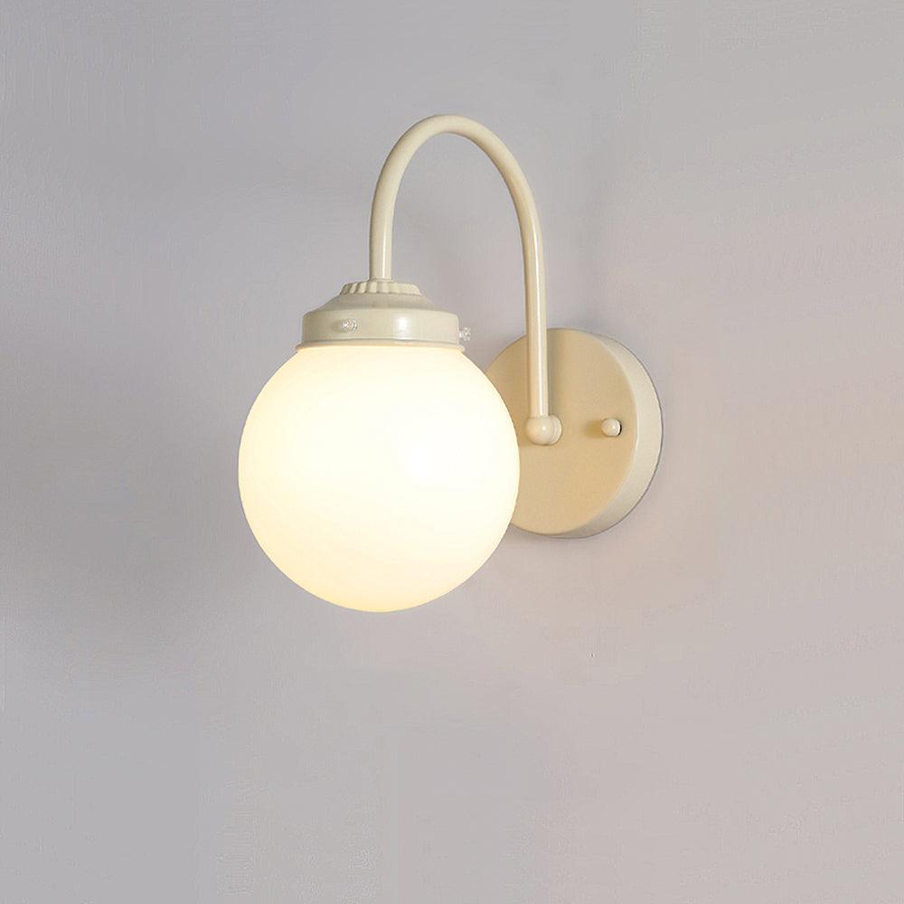 Zomareth Orb Surface Glass Wall Lamp