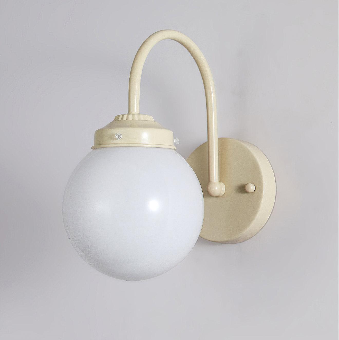 Zomareth Orb Surface Glass Wall Lamp