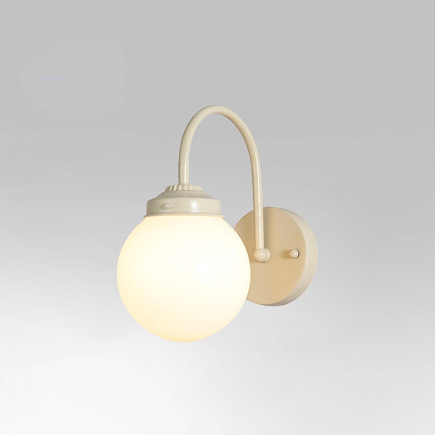 Zomareth Orb Surface Glass Wall Lamp