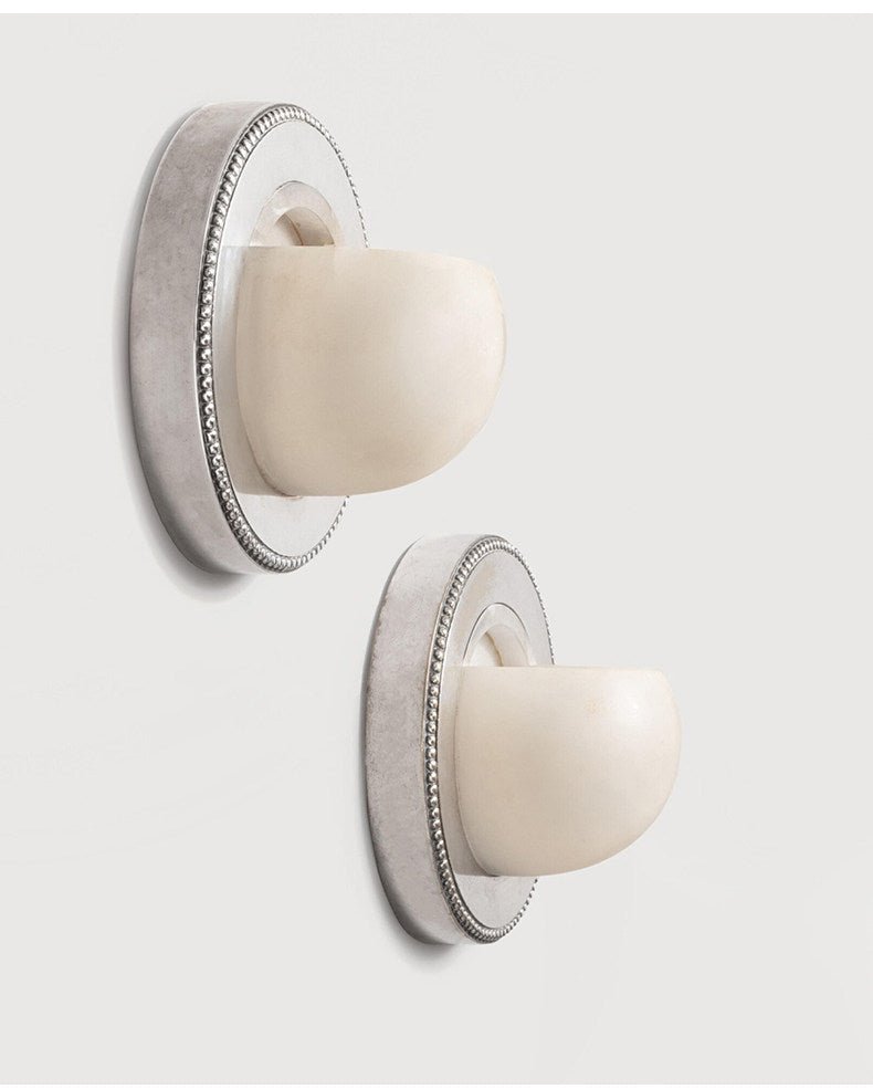Albarelia Pearl Alabaster Wall Light