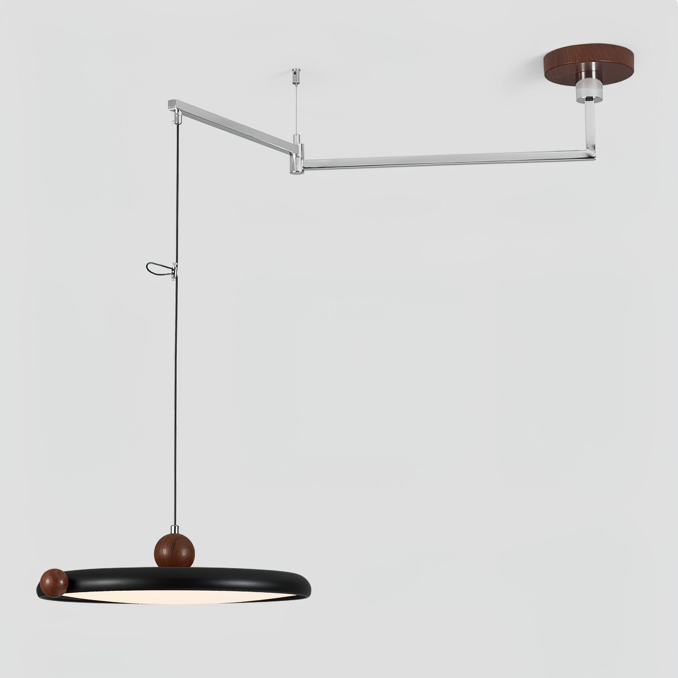 Ruby Line Swing Arm Pendant Lamp