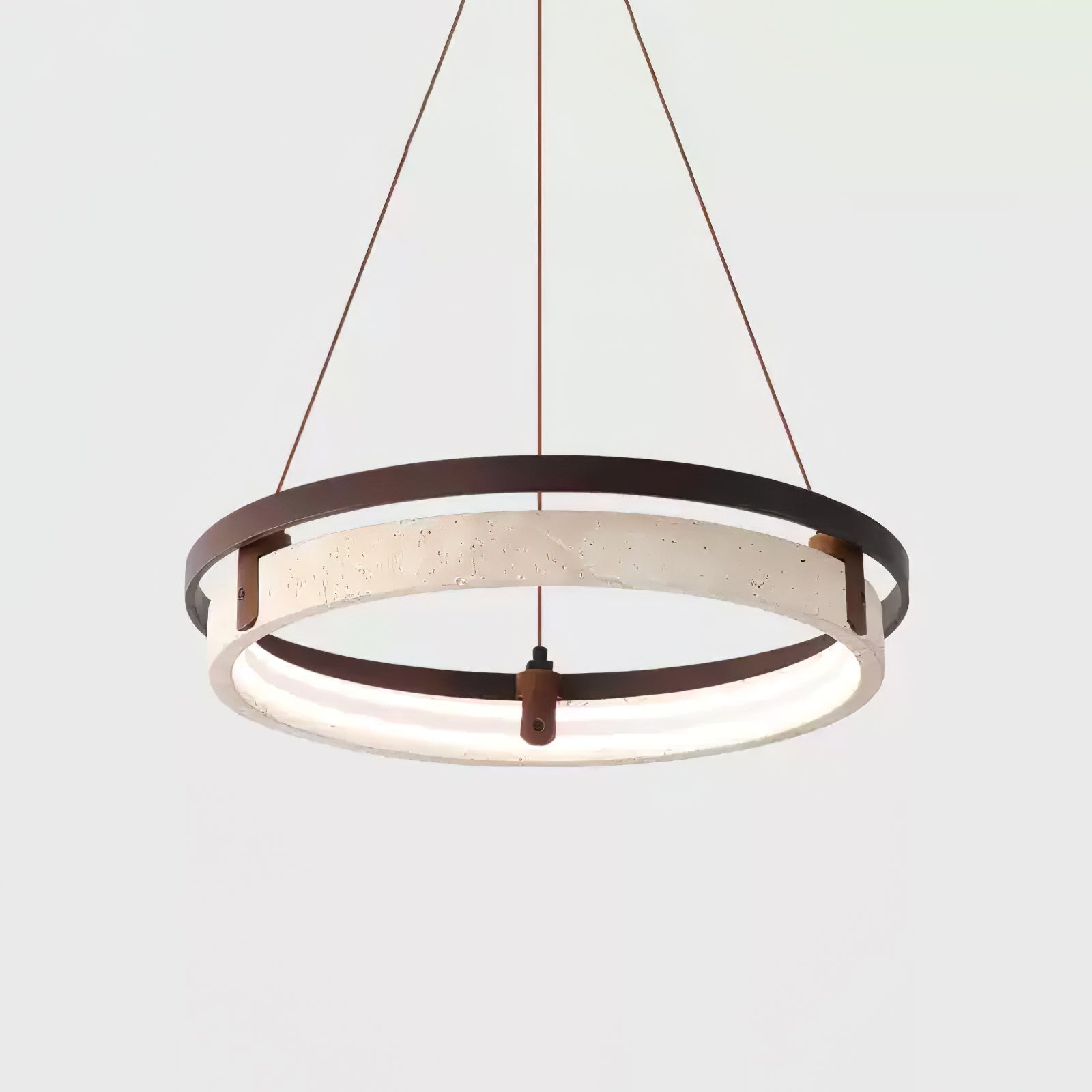 Veraearae Travertine Pendant Light - Neutral Decor