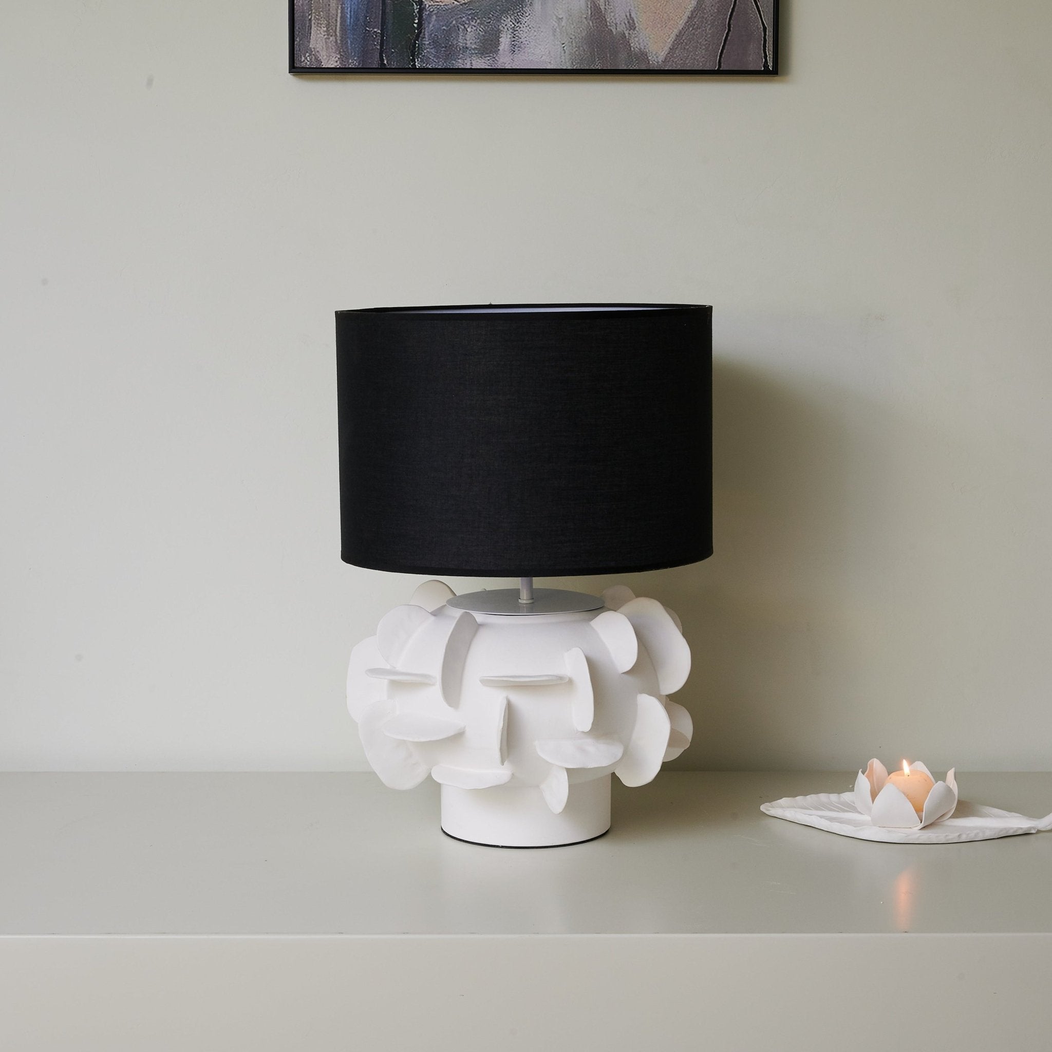 Peyton Contemporary Ceramics Table Lamp