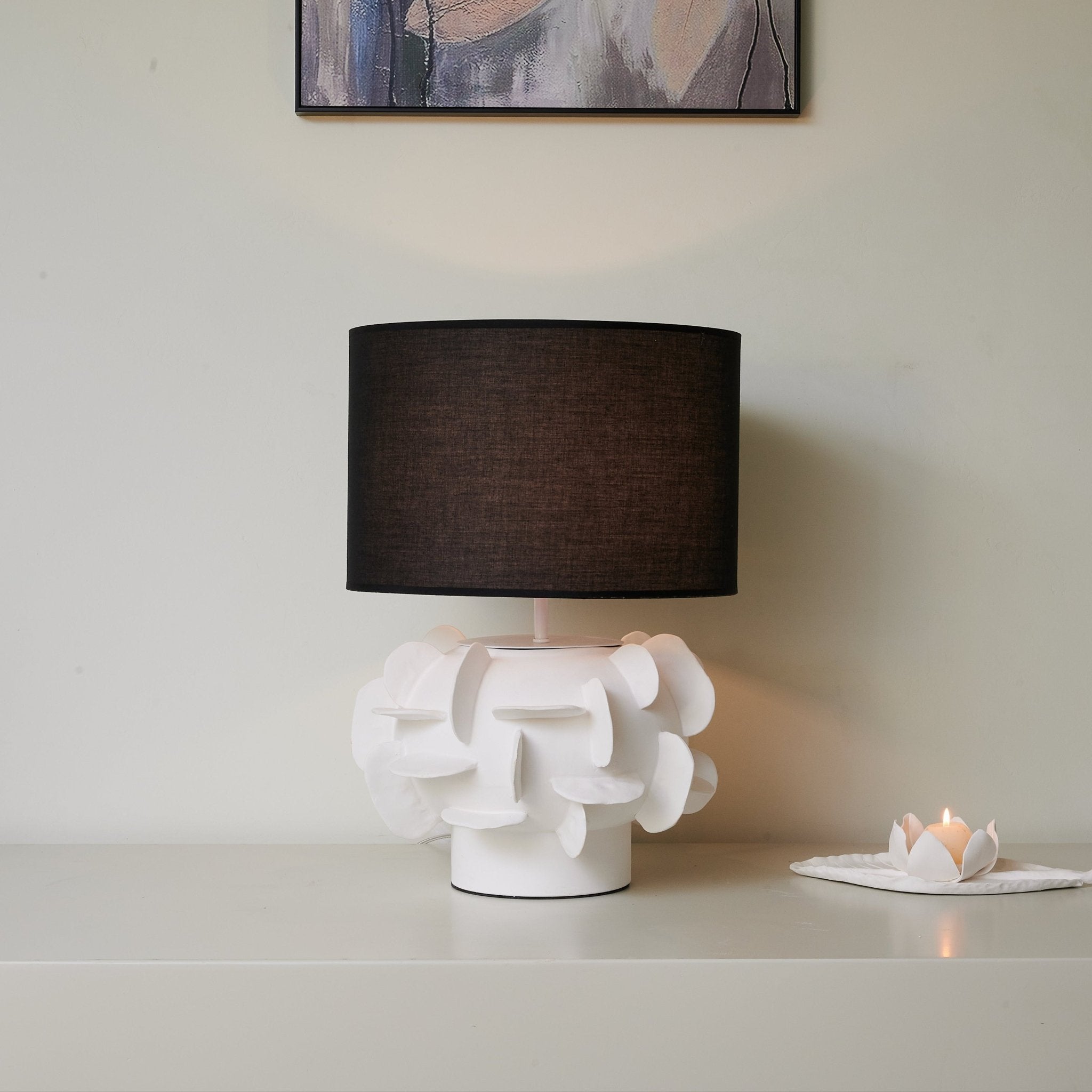 Peyton Contemporary Ceramics Table Lamp