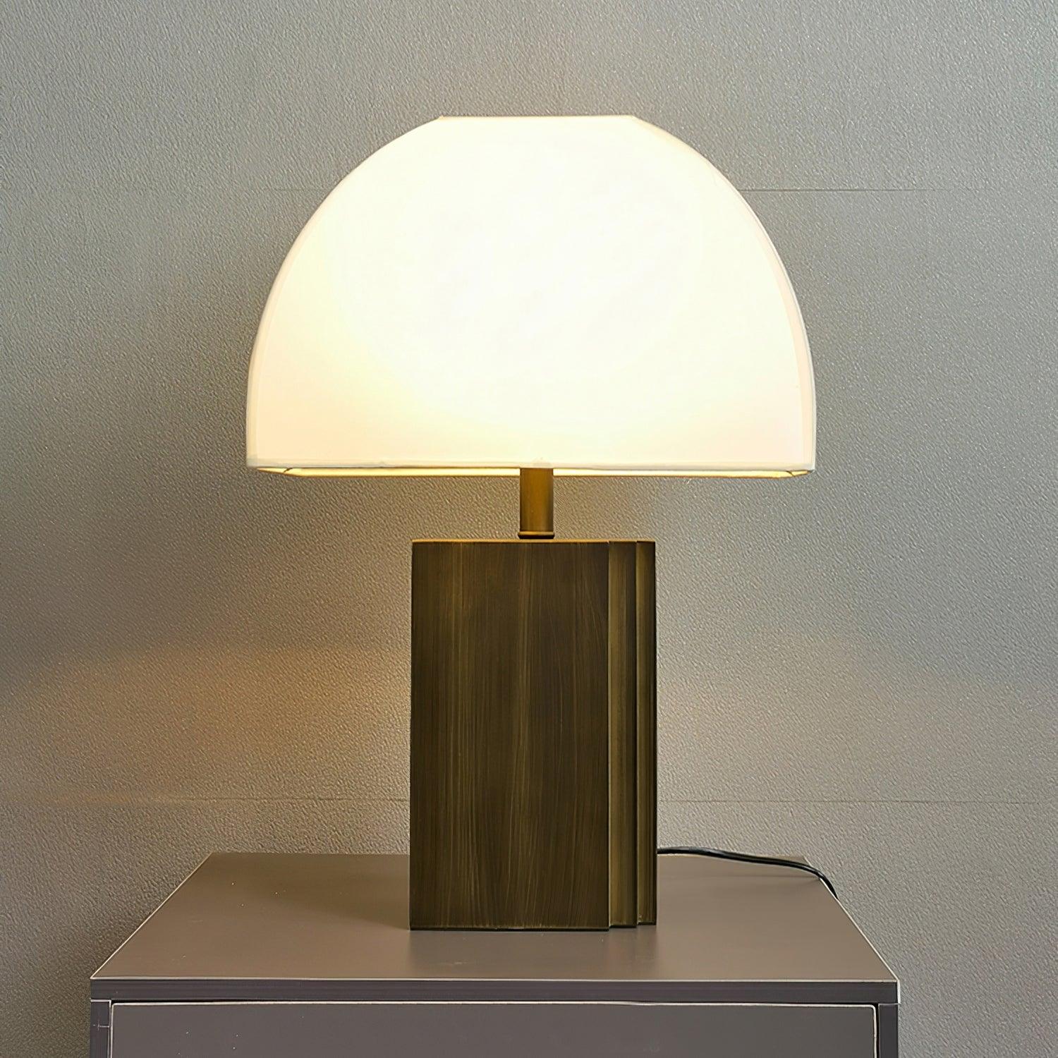 Cylo Minimalist Resin Table Lamp