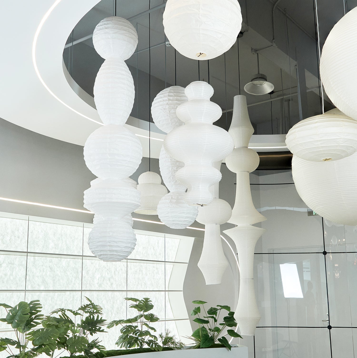 Elthayra Natural Series Bamboo Lantern Pendant Lamp
