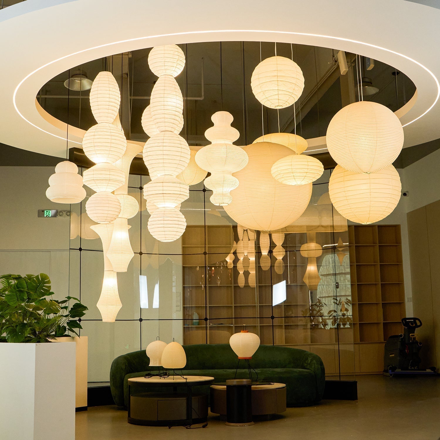 Elthayra Natural Series Bamboo Lantern Pendant Lamp