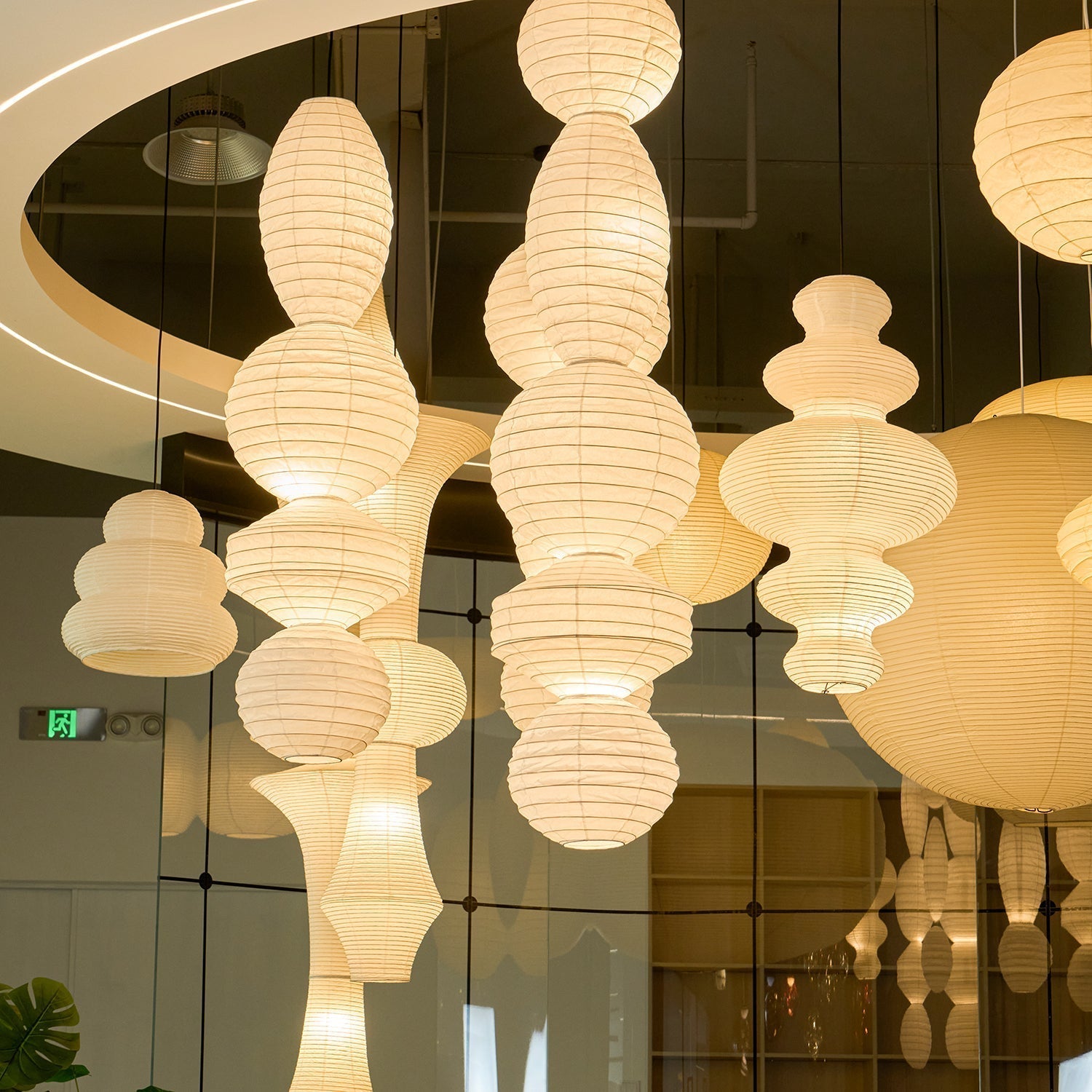 Dov Minimalist Paper Pendant Lamp