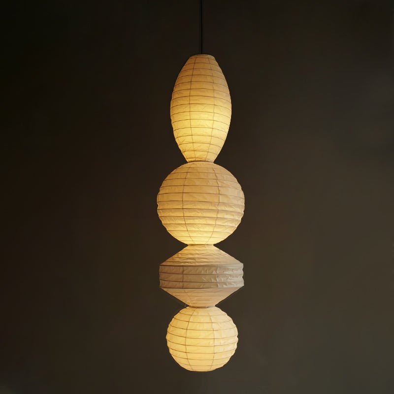 Elthayra Natural Series Bamboo Lantern Pendant Lamp
