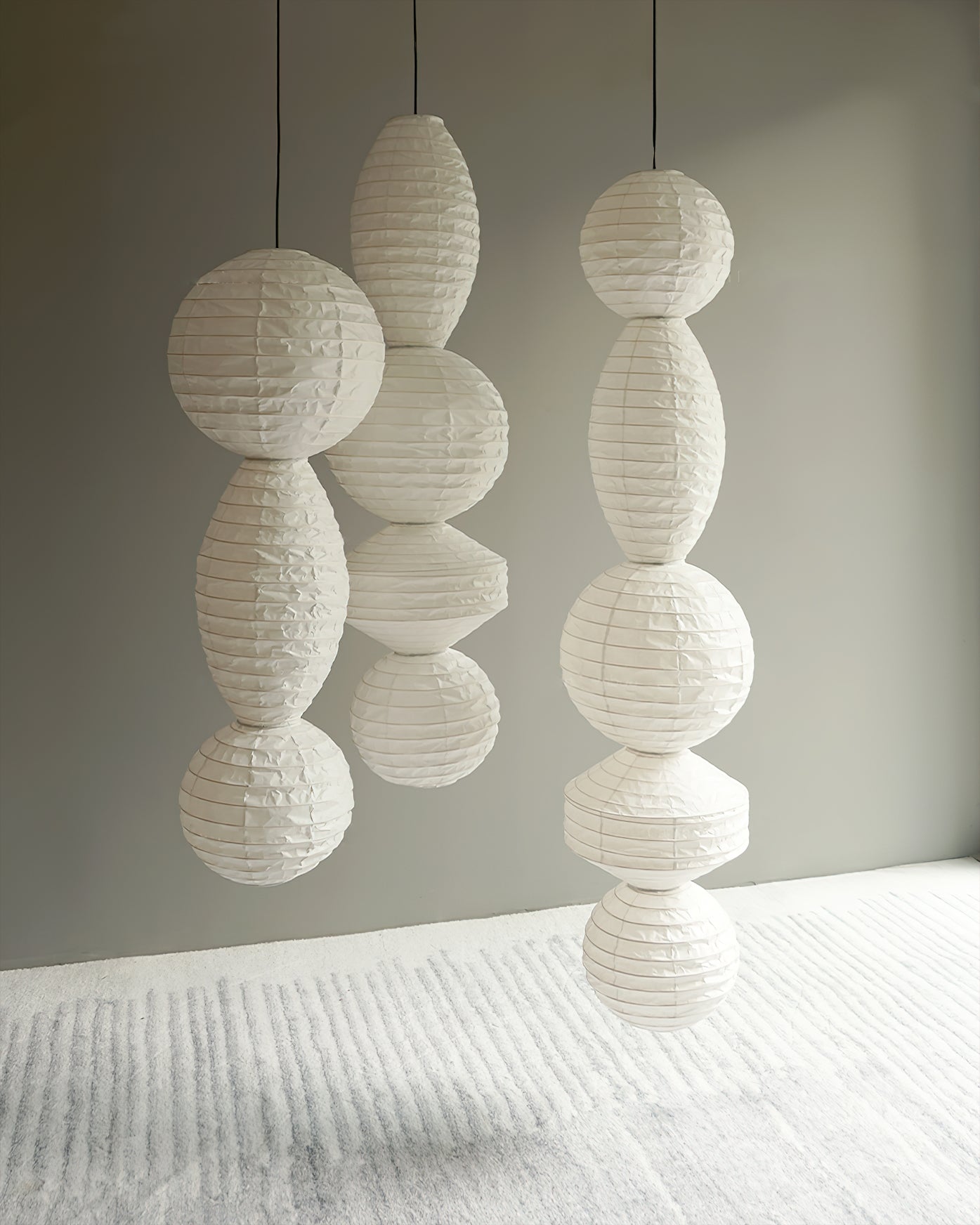 Elthayra Natural Series Bamboo Lantern Pendant Lamp