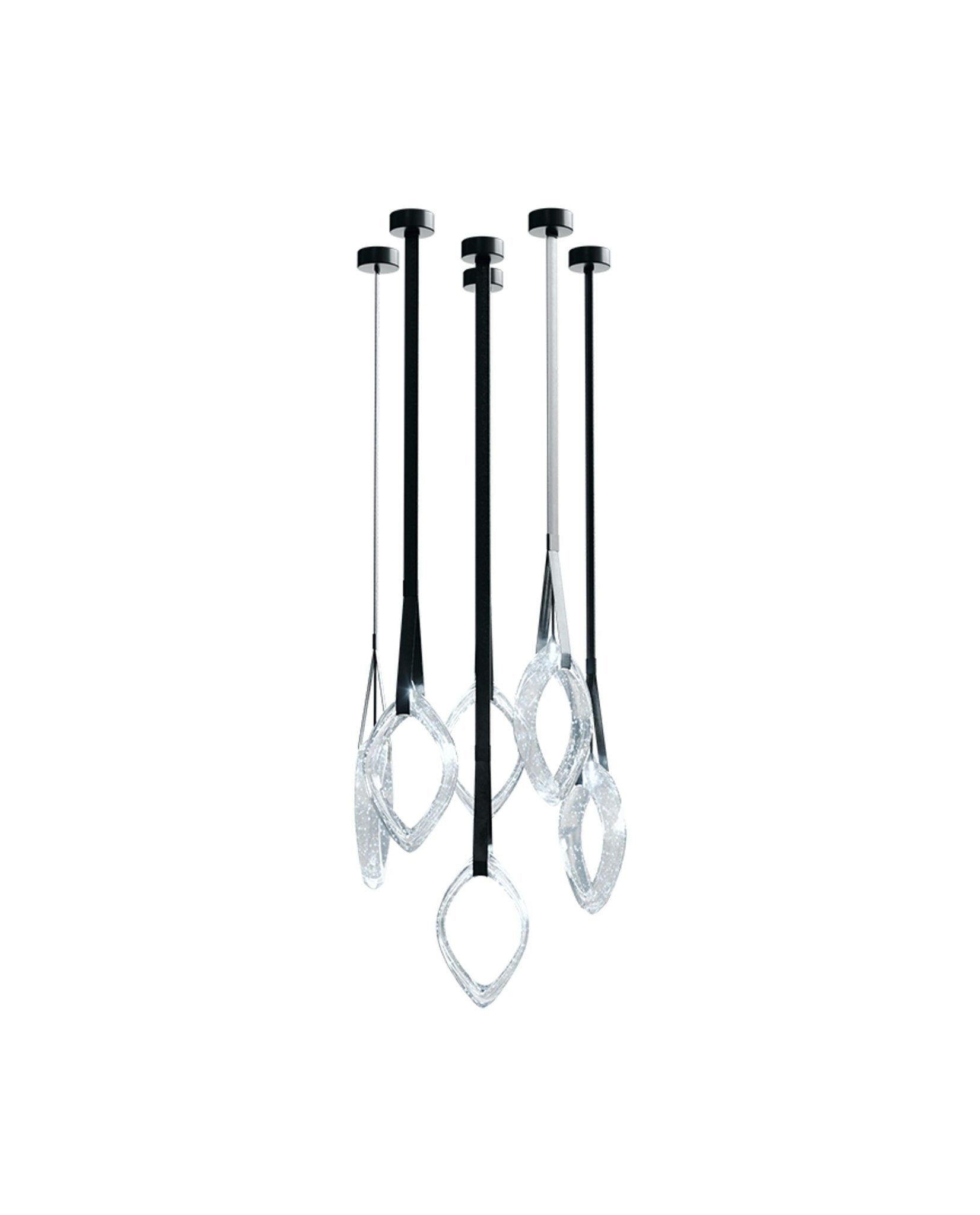 Ivvyne Modern Glass Chandelier