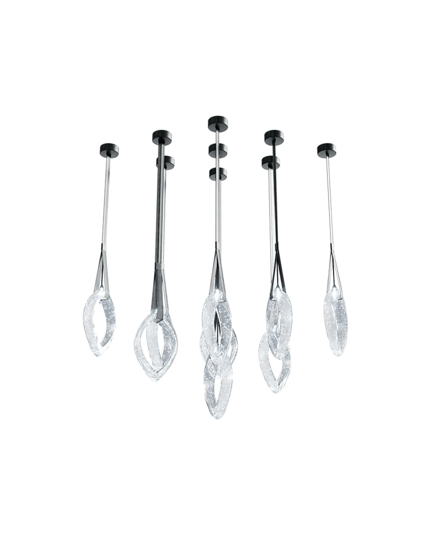 Ivvyne Modern Glass Chandelier