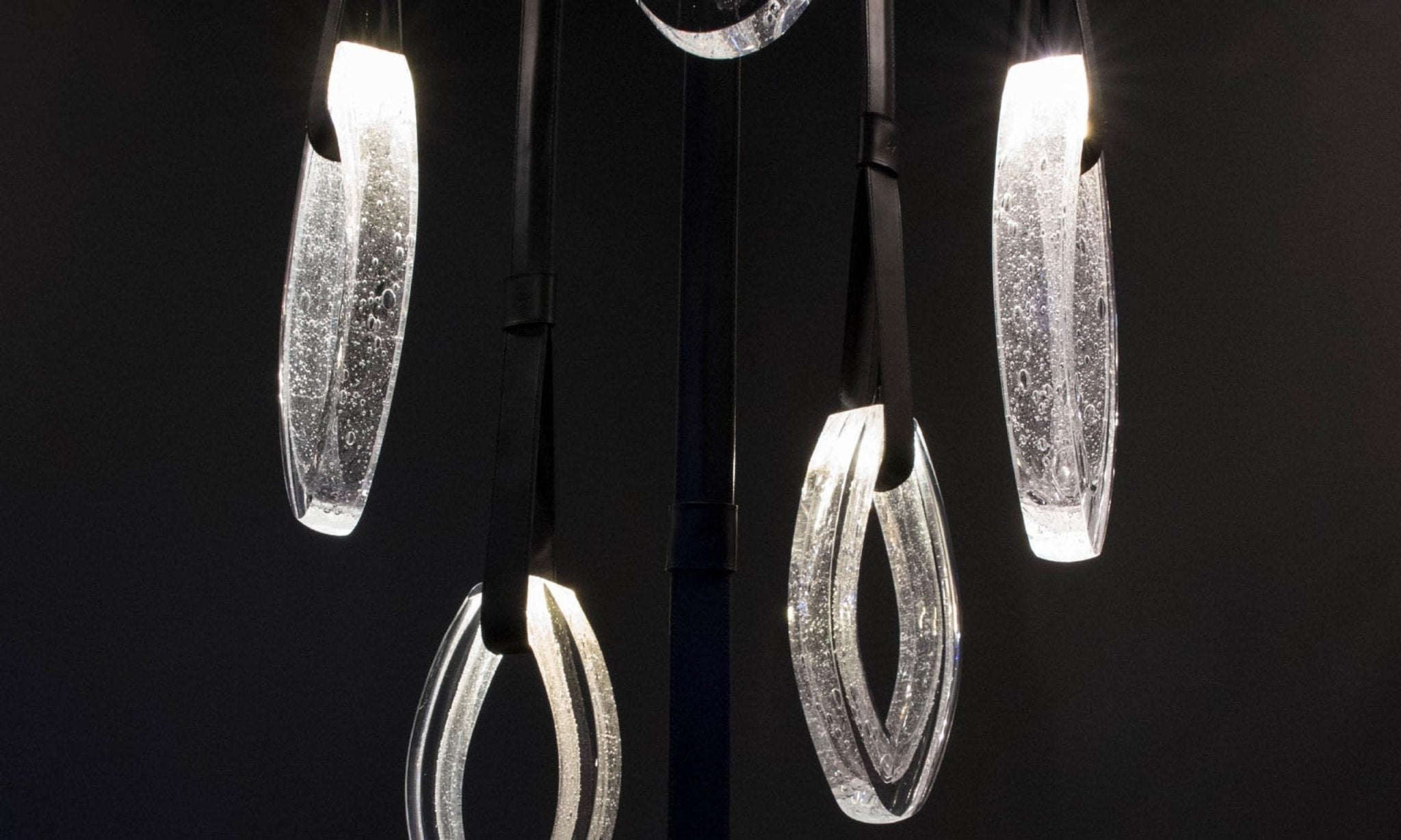 Ivvyne Modern Glass Chandelier