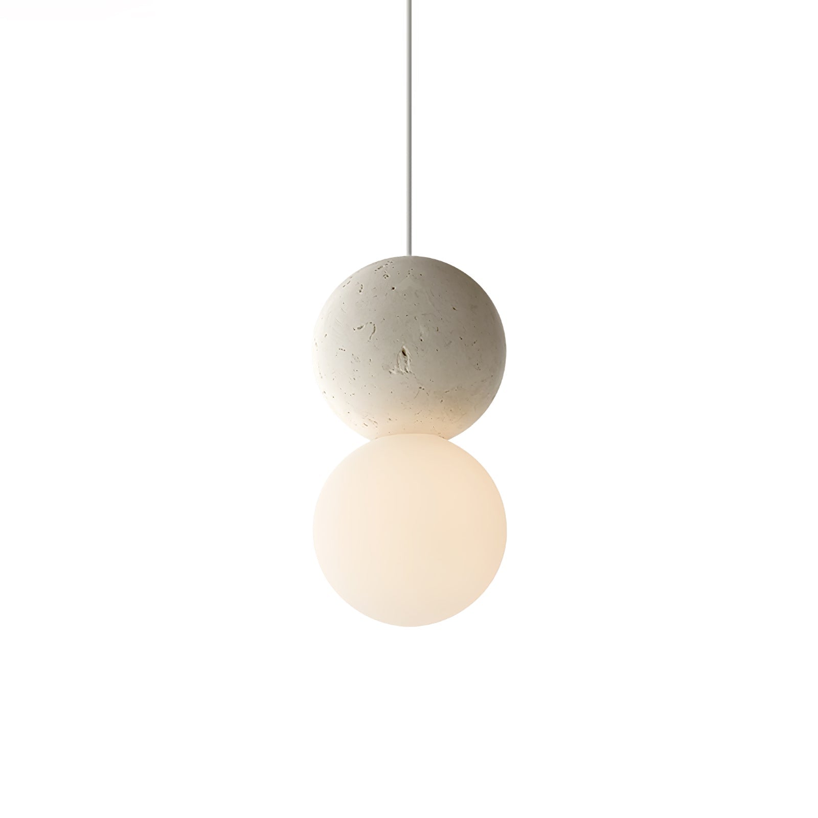 Joss Cement Minimalist Pendant Lamp