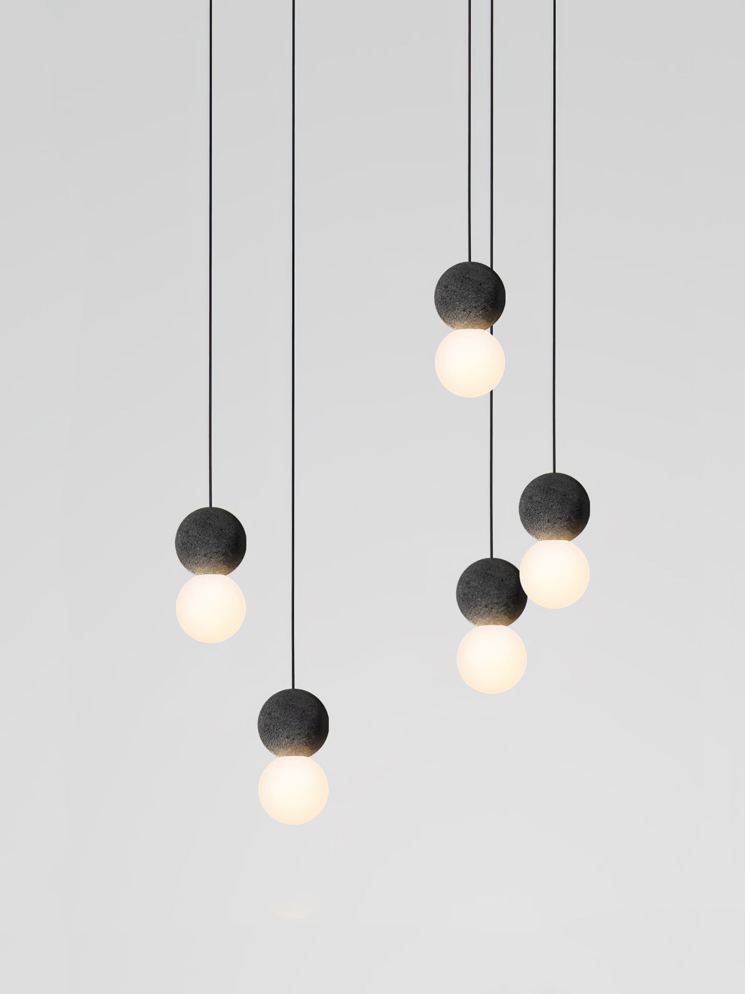 Joss Cement Minimalist Pendant Lamp