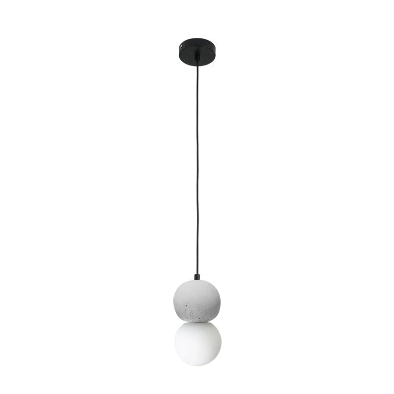 Joss Cement Minimalist Pendant Lamp