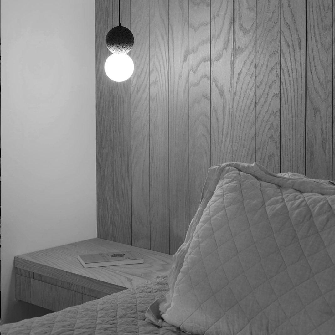 Joss Cement Minimalist Pendant Lamp