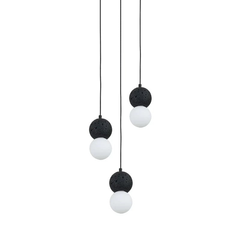 Joss Cement Minimalist Pendant Lamp