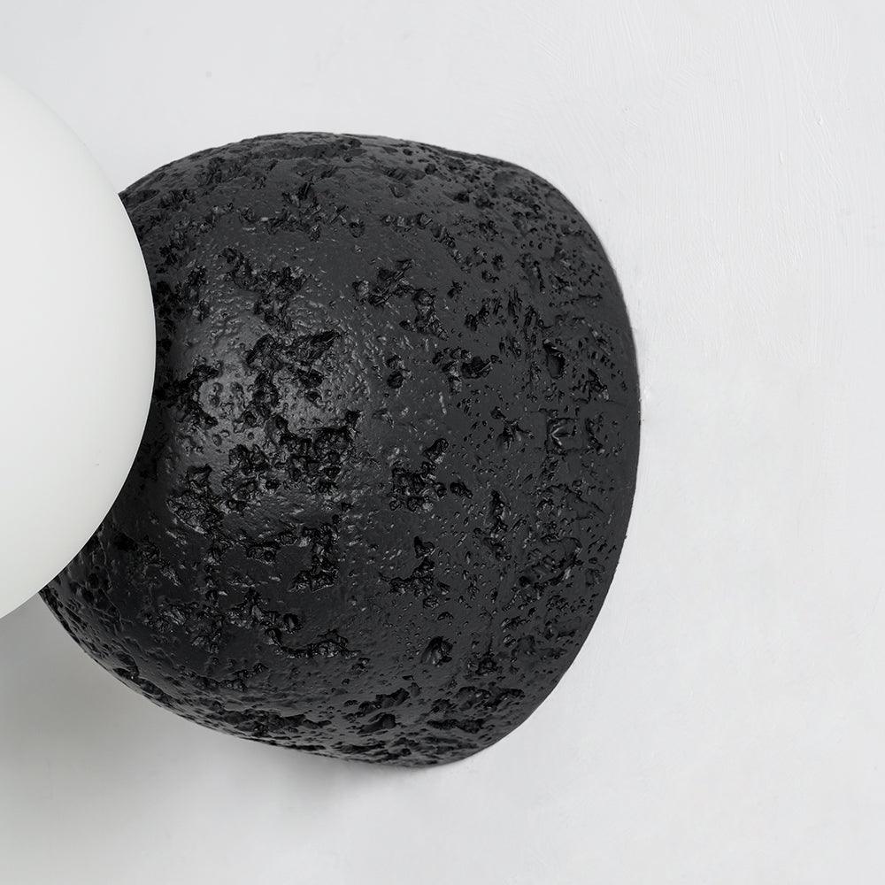 Eirinise Wall Lamp Concrete Opal Glass