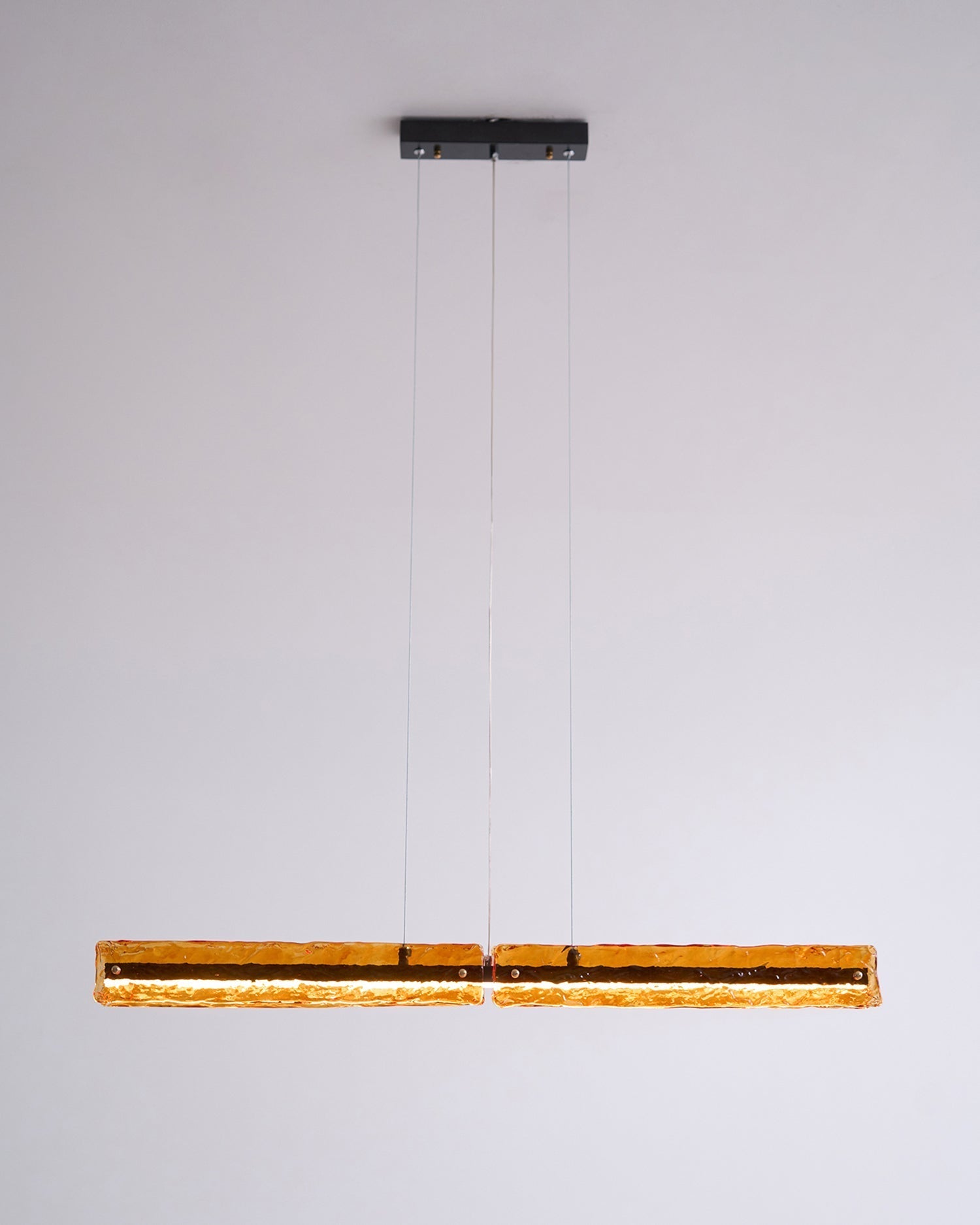 Avnorira Modern Minimalist Linear Island Glass Pendant Lamp