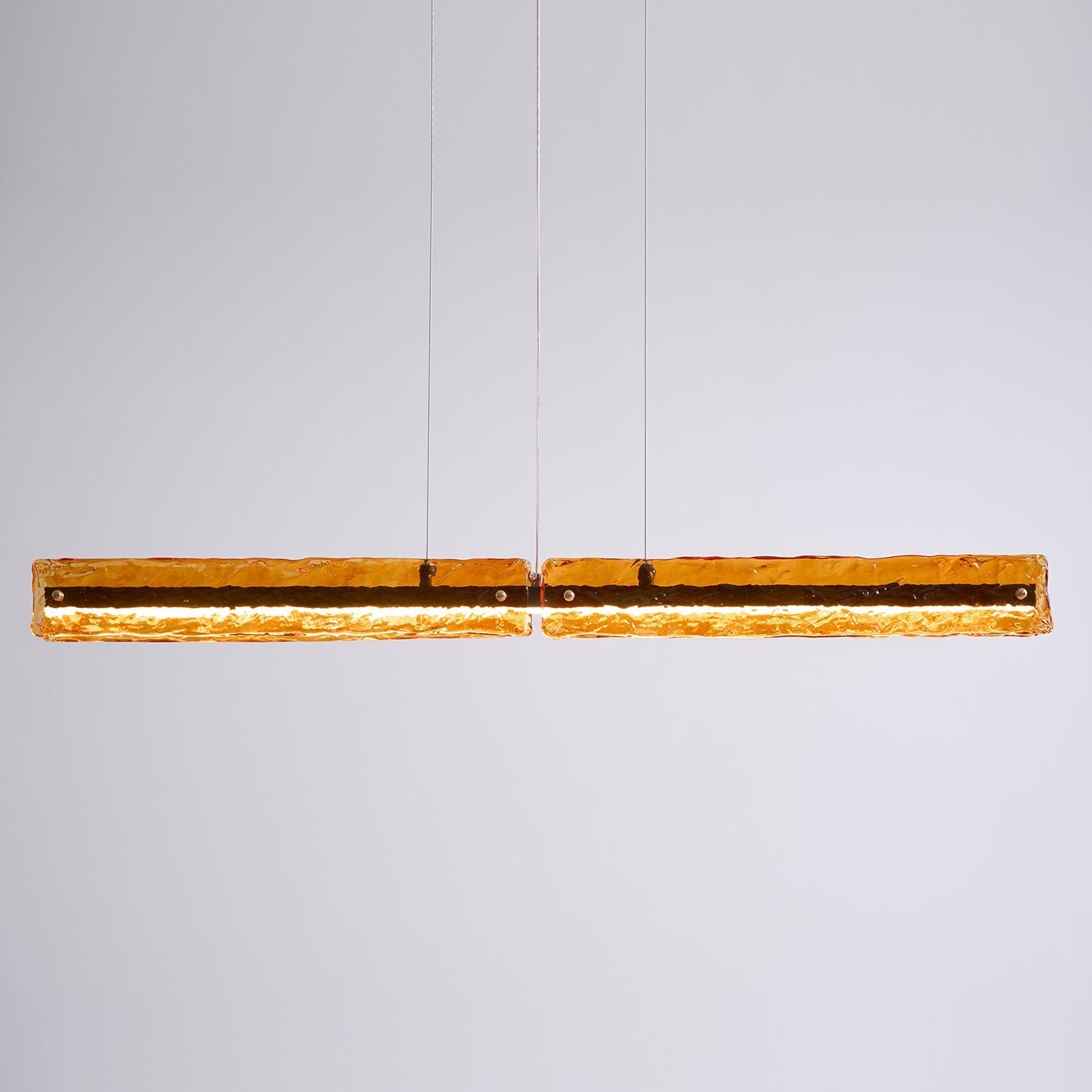 Avnorira Modern Minimalist Linear Island Glass Pendant Lamp