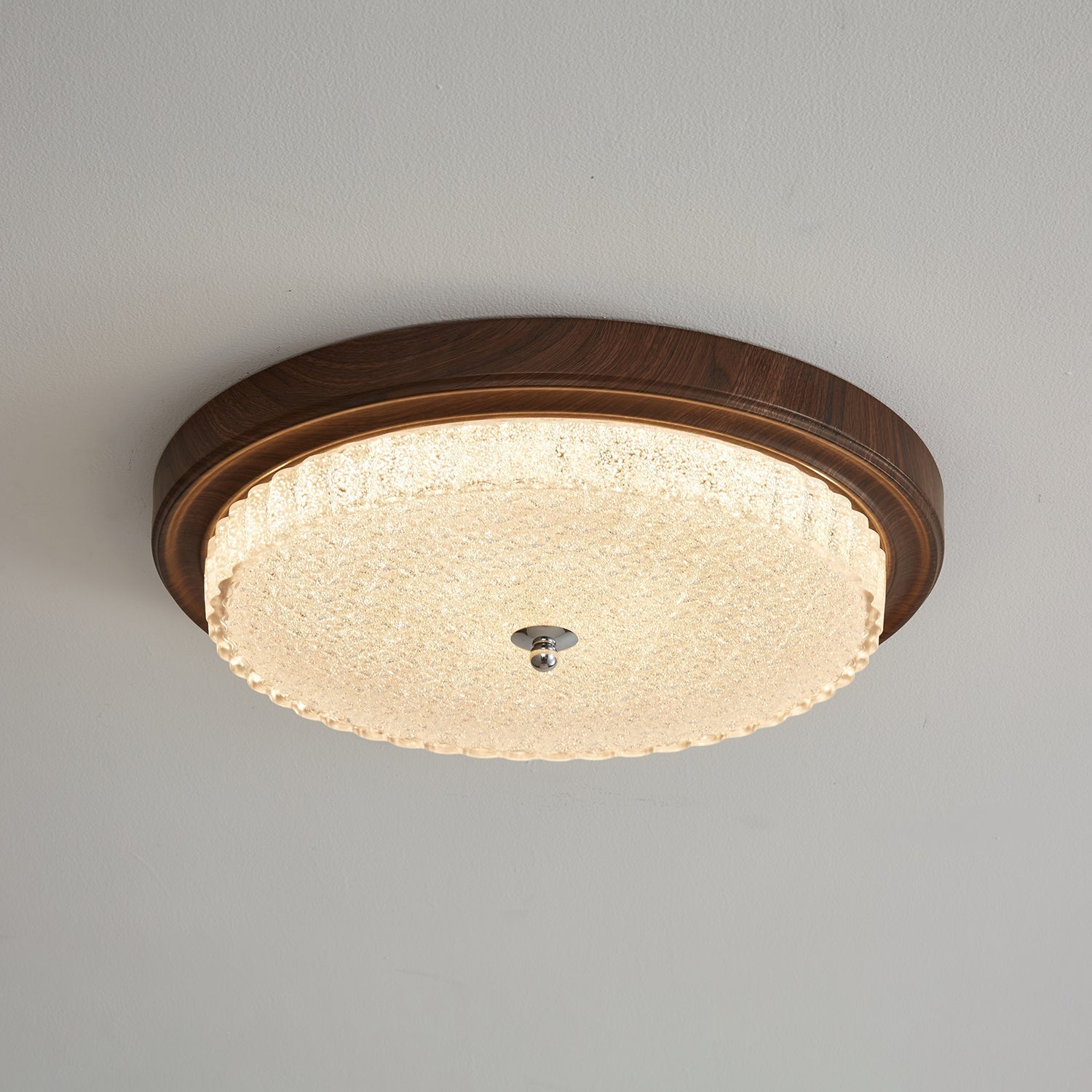 Nyshair Modern Minimalist Glass Ceiling Light