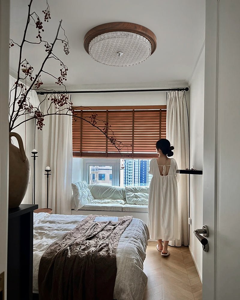 Nyshair Modern Minimalist Glass Ceiling Light