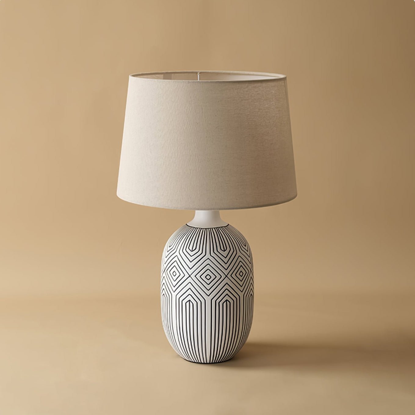 Brittany Modern Ceramics Table Lamp
