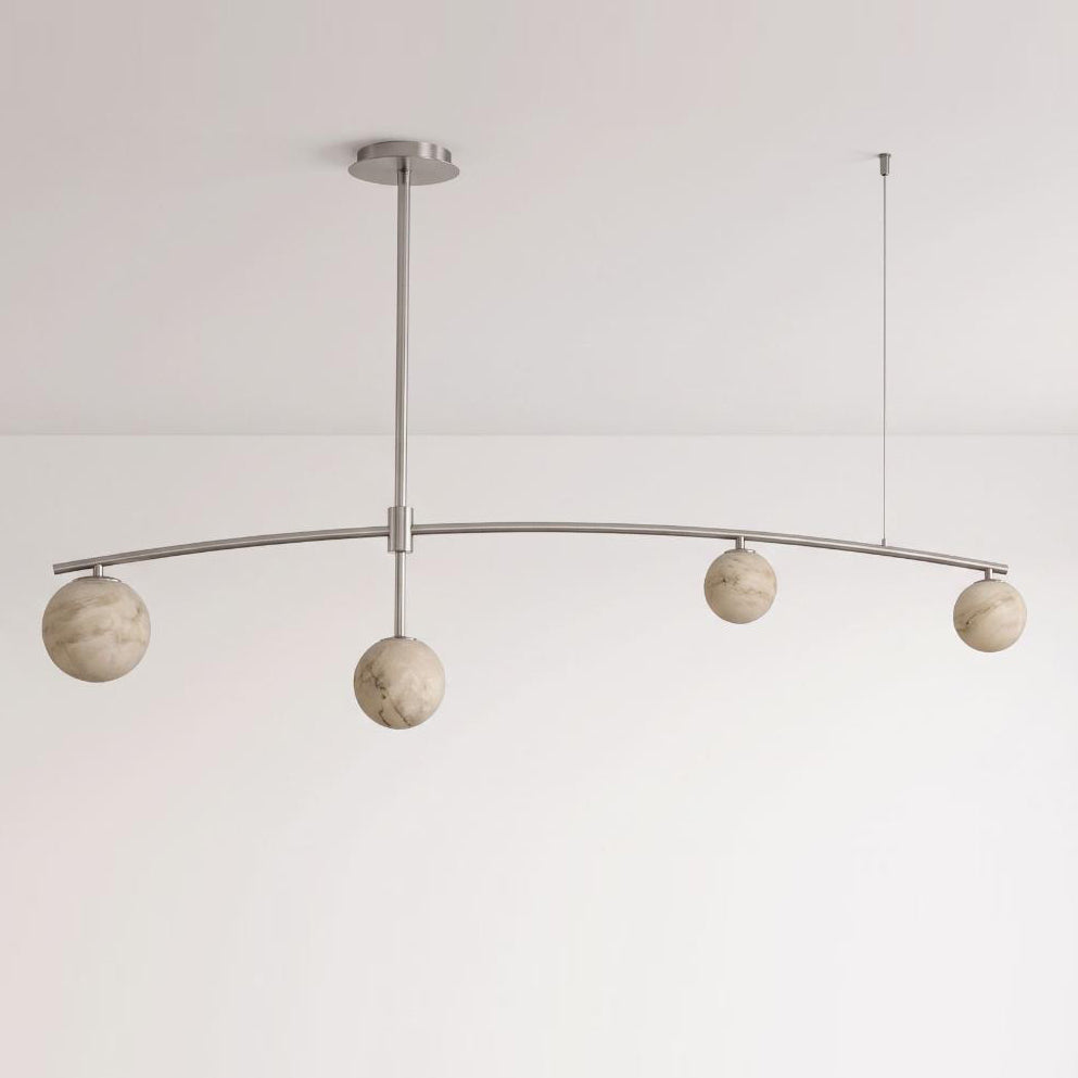 Eastvale8 Alabaster Chandelier