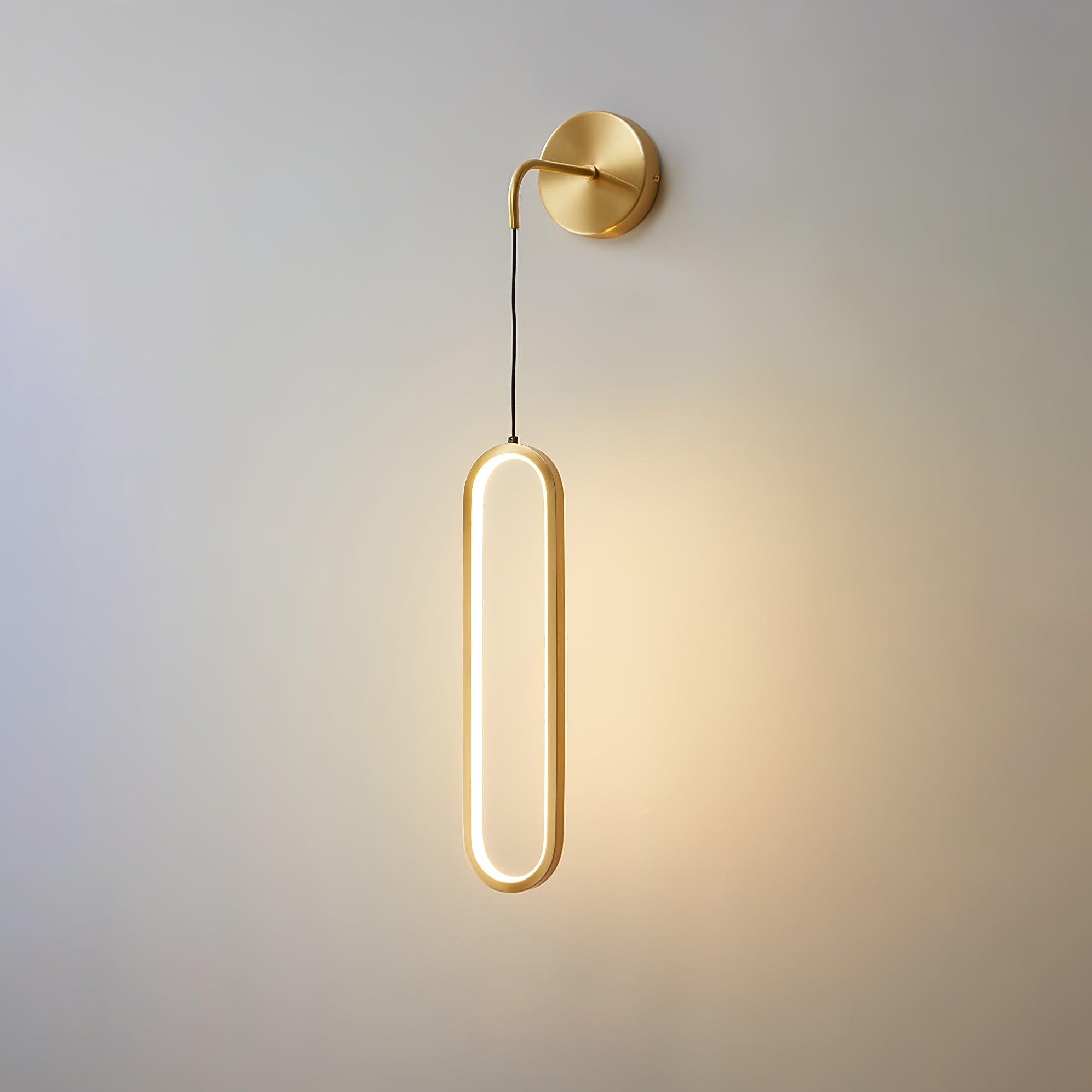 Solisenne Aven LED Brass Wall Lamp