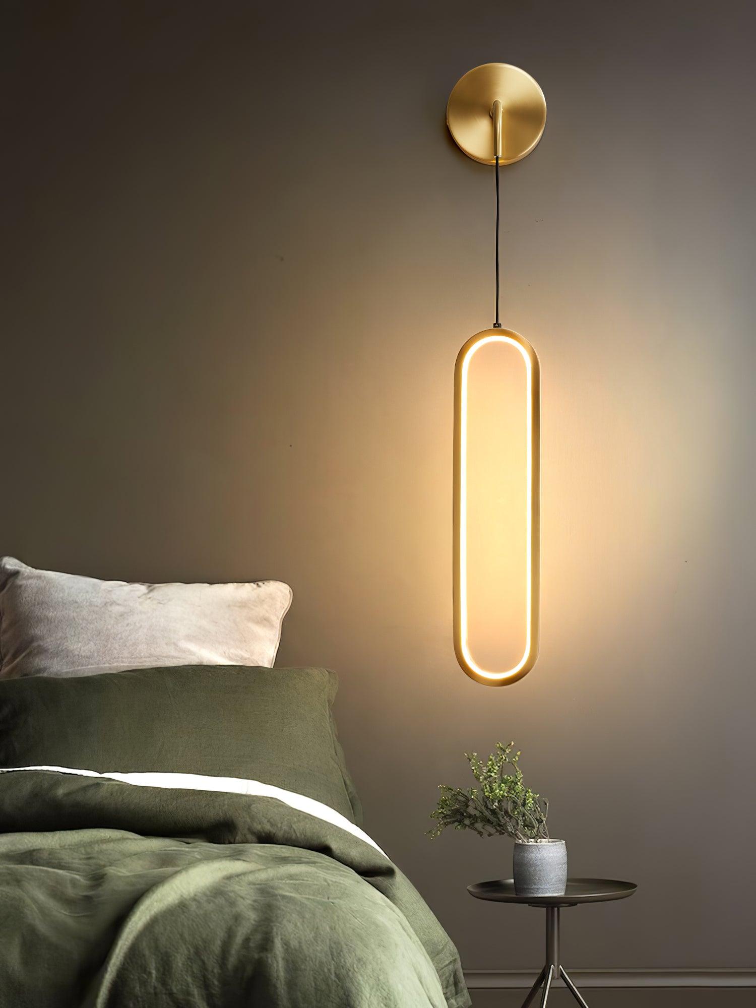 Solisenne Aven LED Brass Wall Lamp
