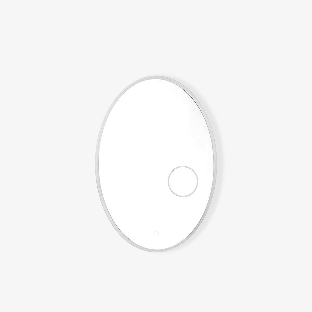 Ovariel Oval Mirror Plastic Wall Light