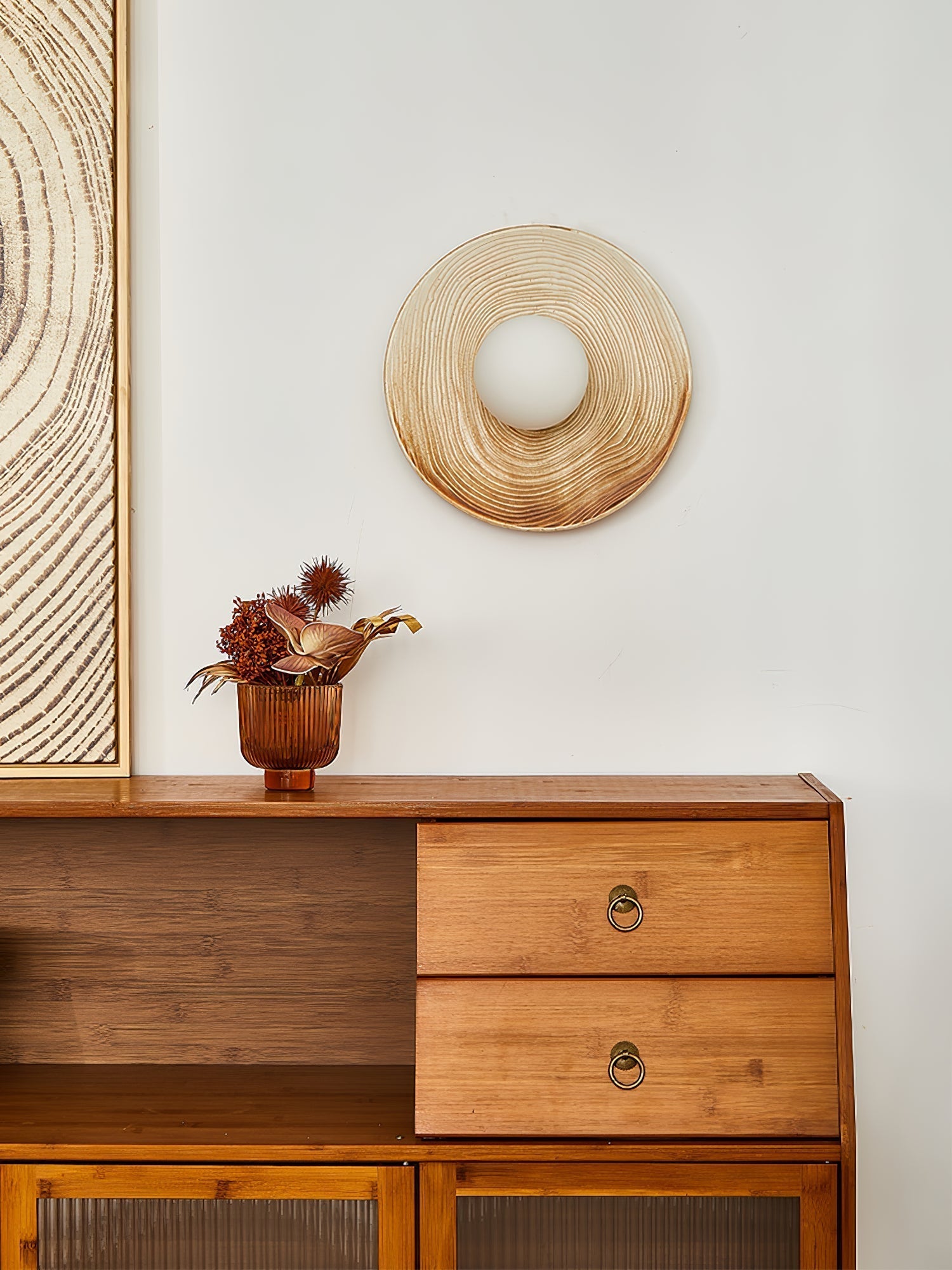 Cerarielle Wall lamp Nordic Art Ceramic Sconce