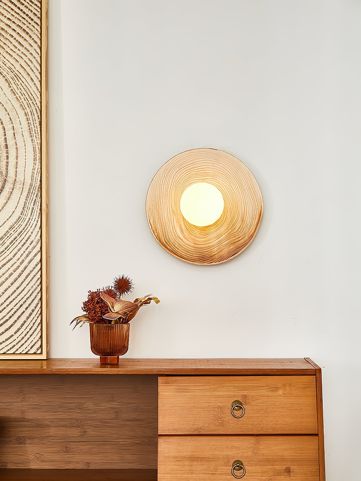 Cerarielle Wall lamp Nordic Art Ceramic Sconce
