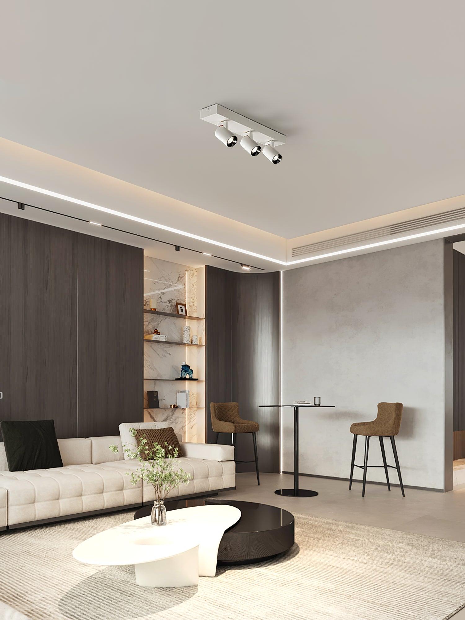 Falis Ceiling Lamp POG Double Linear Adjustable Spots