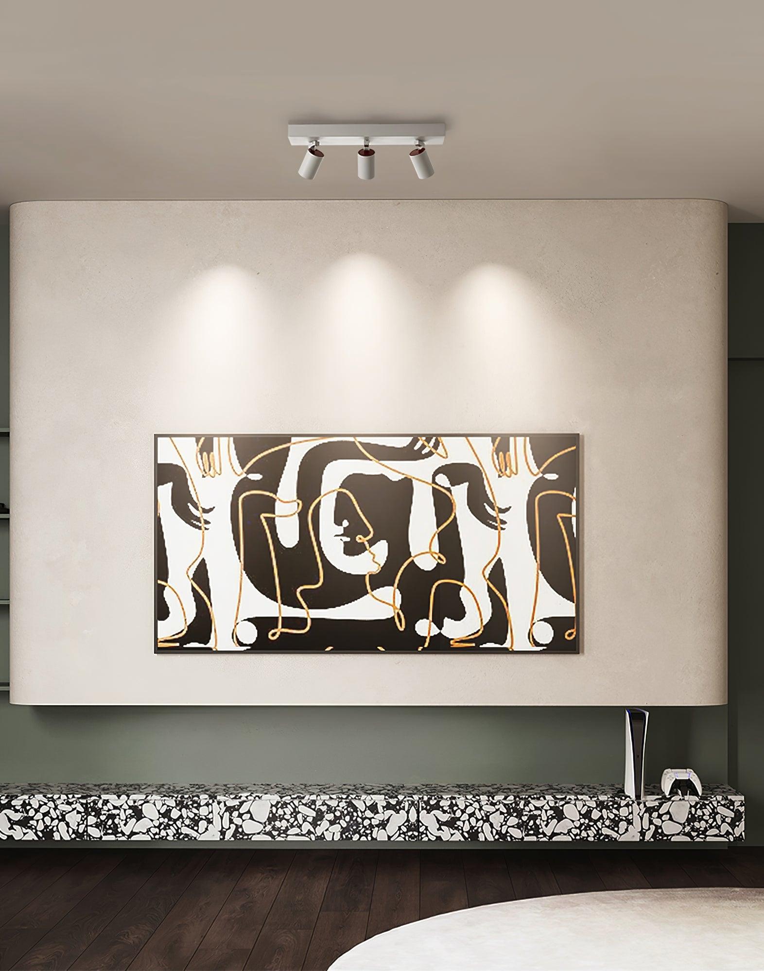 Falis Ceiling Lamp POG Double Linear Adjustable Spots