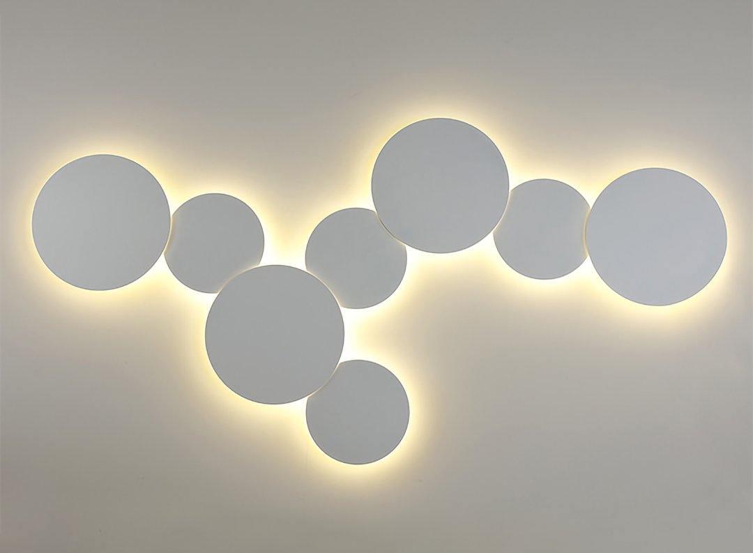 Arelis Geometric Disc Wall Lamp