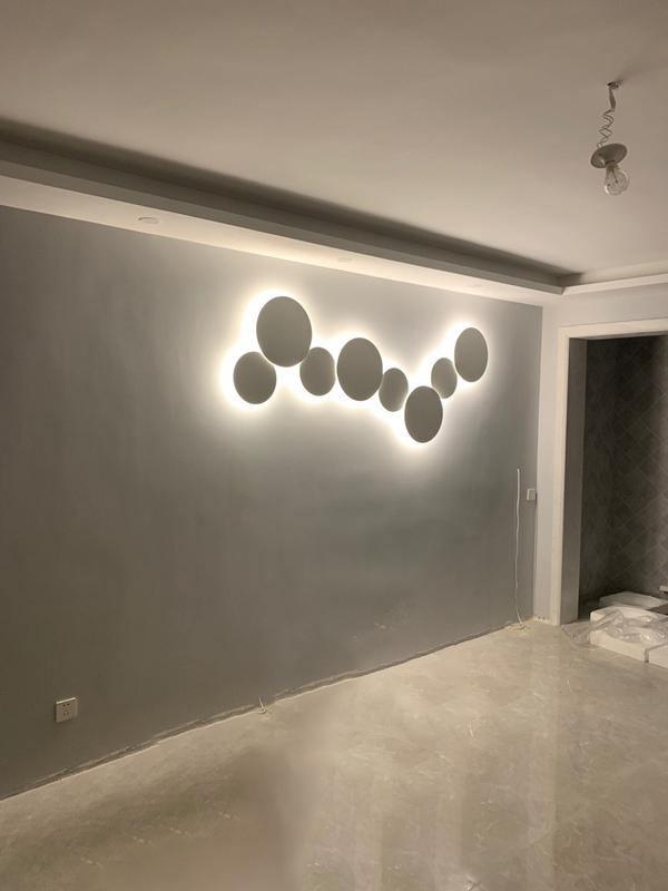 Arelis Geometric Disc Wall Lamp