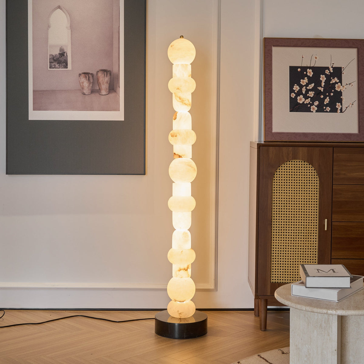 Nostix Alabaster Floor Lamp