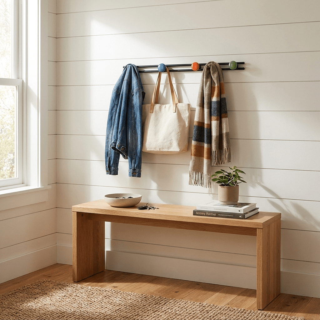 Pallini Ceramic Knob Wall Coat Rack