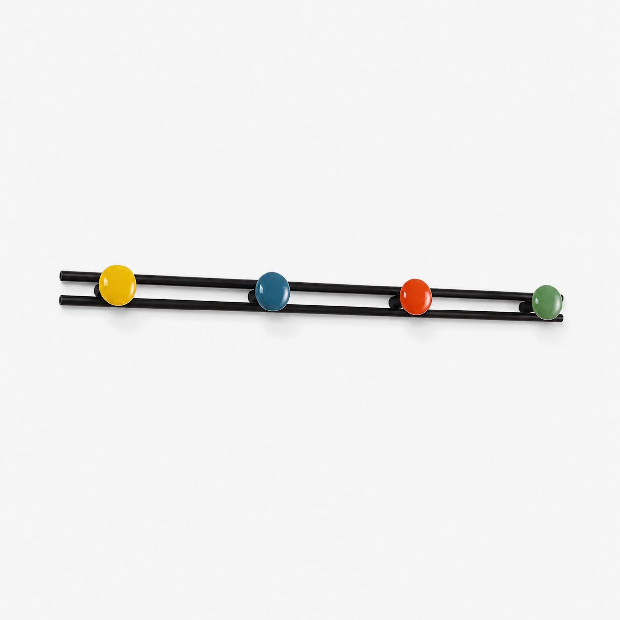Pallini Ceramic Knob Wall Coat Rack