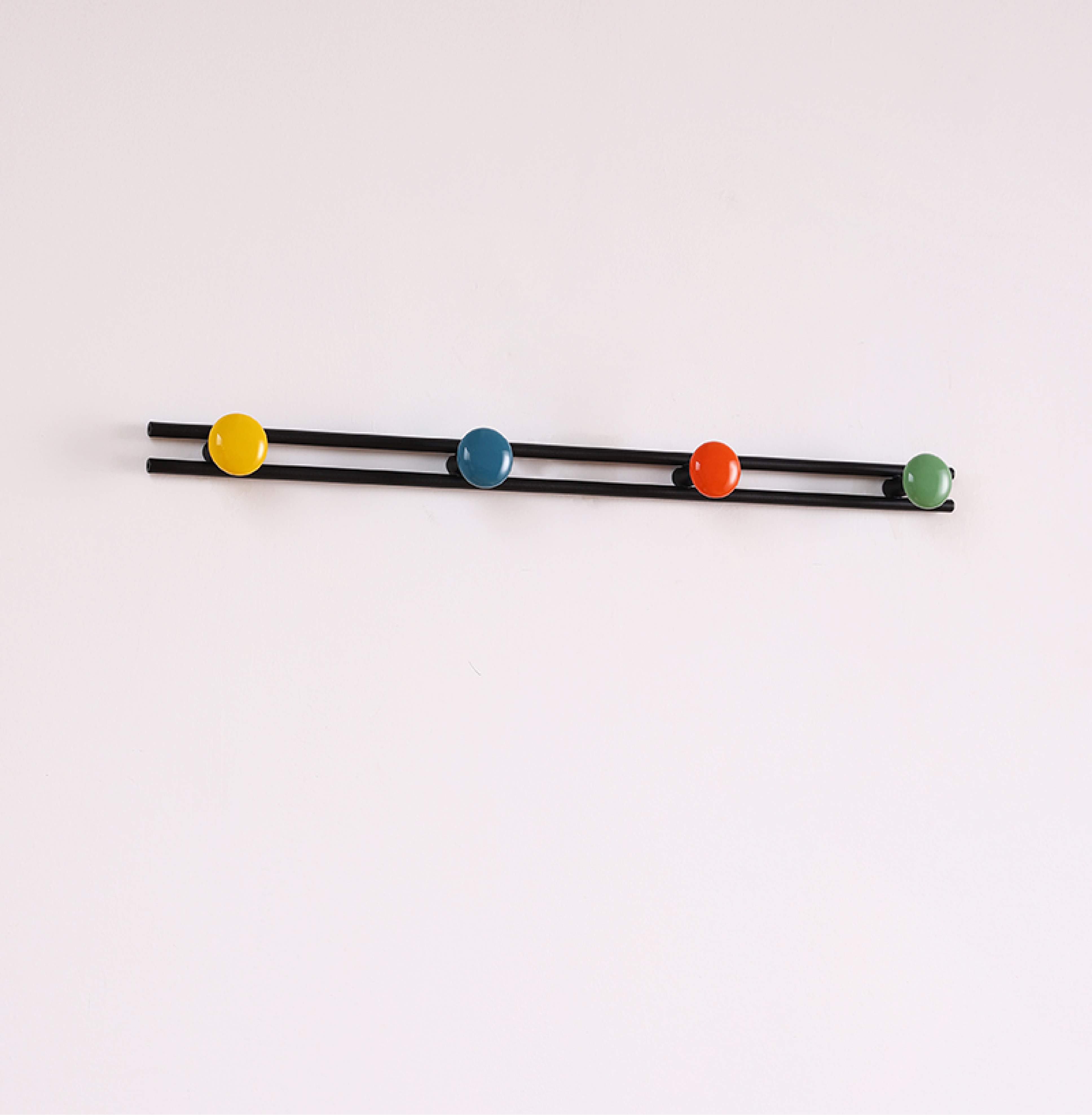 Pallini Ceramic Knob Wall Coat Rack