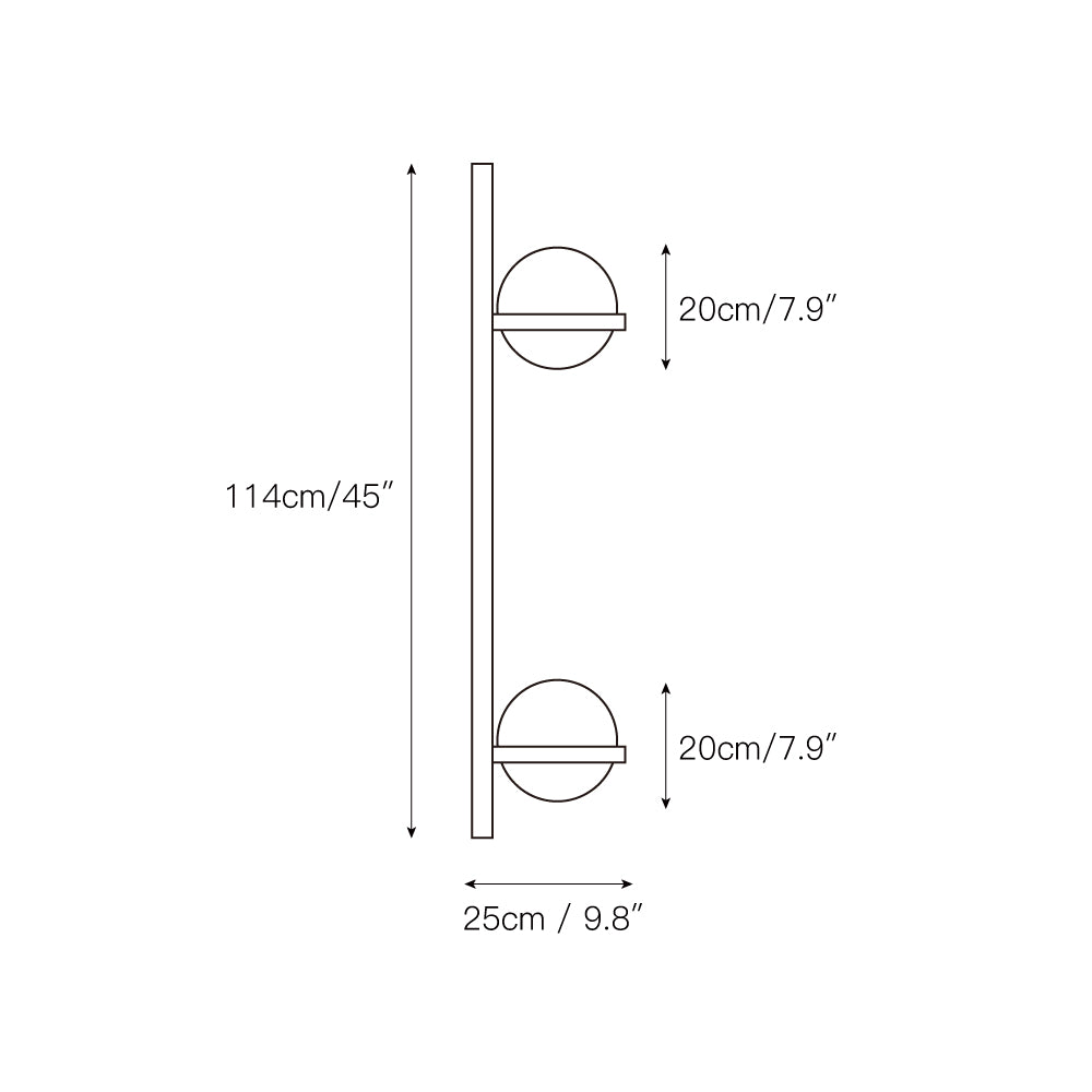 Olthaarae Plastic Wall Lamp